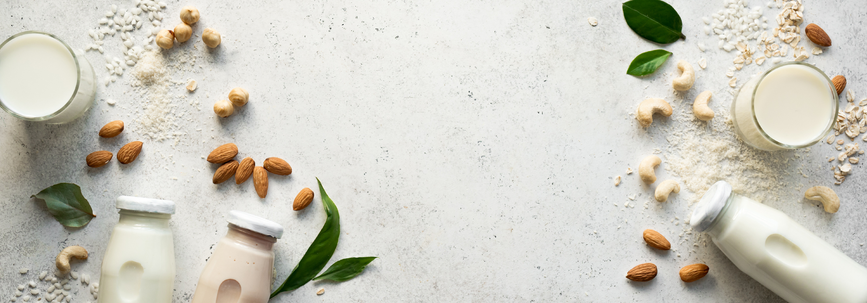Vegan plant based milk